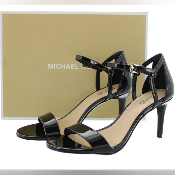 Michael Kors Shoes - Michael Kors Simone mid sandal black NWT